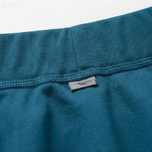 Mini-jupe trapèze pour femme, couleur unie, taille élastique, respirante, style sportif, bleu sarcelle - Product Image 4