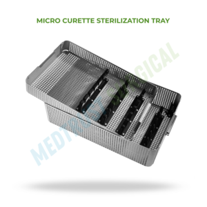 Bandeja de Esterilización para Microcuretas, Bandeja de Esterilización para Instrumentos Quirúrgicos, Bandeja de Almacenamiento para Microinstrumentos, Bandeja para Autoclave - Product Image 2