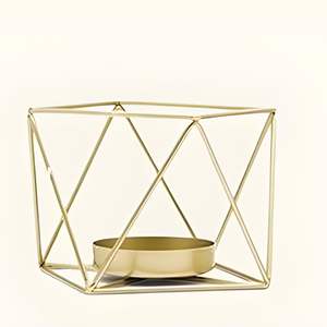 Portavelas Votivo de Latón Dorado Ecológico, Resistente al Agua y al Calor, Duradero y Portátil para Decoración del Hogar - Product Image 3