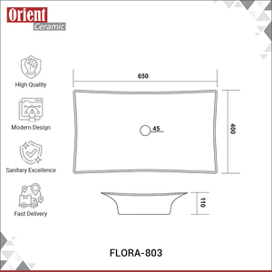Trusted Indian Origin Dealer Selling New Design <b>Table</b> Top Hand Wash Basin Sink of White Ceramic Sanitary Ware for Bulk Buyers - Product Image 3