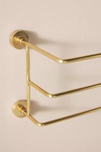 Porte-serviettes en métal personnalisable, d'excellente qualité, adapté aux maisons, hôtels et bureaux, fabriqué avec soin par KHOOSI. - Product Image 3