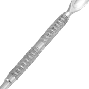 Pousse-cuticules haute performance en acier inoxydable, outil professionnel double extrémité pour le soin des ongles, manucure et pédicure - Product Image 4