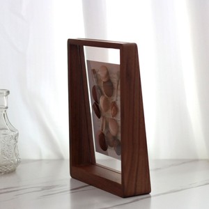 Minimalist Wooden Photo Frame Rectangular Vertical Tabletop Handmade <b>Display</b> <b>Case</b> - Product Image 2