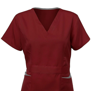 Uniformes Médicos de Alta Calidad 2026, Conjuntos de Uniformes de Trabajo para Enfermeras, en Tela Twill de Mezcla de Algodón, Colores Personalizados - Product Image 5