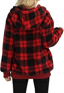 Sudadera con Capucha de Lana, Lavada, Transpirable, Gruesa, Chaqueta de Invierno, Colores Personalizados, Ropa Urbana Unisex, 100% Algodón, Secado Rápido - Product Image 4