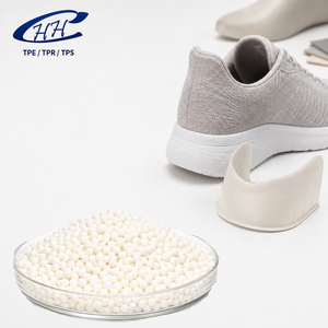 Material SEBS TPE de Alta Rigidez y Retención de Forma para Moldes de Inyección de Talones de Zapatos - Product Image 1