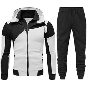 Ensemble de survêtement de luxe sur mesure, vêtements de sport, marque privée, fabricant en gros - Product Image 3