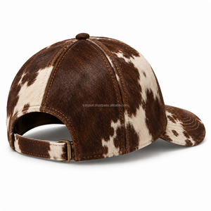 Casquettes en cuir de vachette à poils, best-sellers, avec livraison et expédition, produit le plus vendu, casquette en cuir de vachette à poils, usage décontracté - Product Image 4