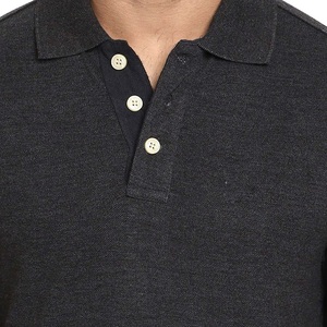 Camiseta de Hombre para Verano, Manga Corta, Diseño Sólido con Estampado de Líneas Cruzadas, Algodón, Personalizable - Product Image 6