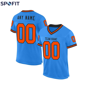 Maillots de football américain personnalisés de haute qualité, style uni, impression par sublimation, vente en gros, maillots de qualité supérieure - Product Image 3