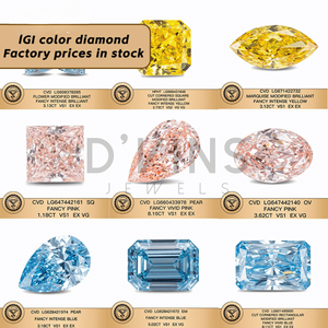 เพชร D'vins Jewels CVD Lab Grown ขนาด 1 กะรัต 1.5 กะรัต 2 กะรัต 3 กะรัต 4 กะรัต 5 กะรัต ทรงเหลี่ยมมรกต - Product Image 6