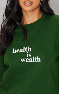 Ensemble de survêtement décontracté imprimé de grande qualité 100 % coton pour femme avec strass scintillants, collection automne-hiver, deux pièces, tenue de détente - Product Image 3