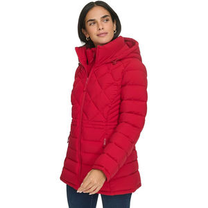 Chaquetas acolchadas de color sólido de alta calidad para mujer a precio de mayoreo, producto más popular, diseño personalizado - Product Image 1