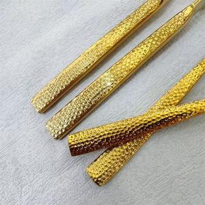 Ensemble de couverts en acier inoxydable argenté tendance, qualité supérieure, design écologique pour la maison, les restaurants et les fêtes - Product Image 2