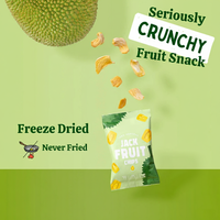 Hoogwaardige biologische gevriesdroogde jackfruitplakjes, gedroogd, knapperig, licht, 100% jackfruit, natuurlijk zoet, exportkwaliteit, bulk, vacuüm verpakt