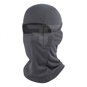 Vêtements de sport d'extérieur légers avec impression numérique personnalisée, masque facial coupe-vent unisexe, 100% polyester, couvre-visage - Product Image 1