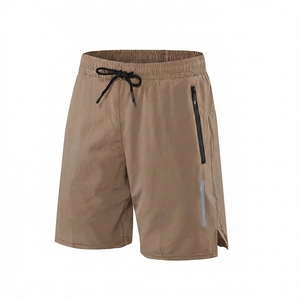 Shorts d'entraînement tissés pour hommes à séchage rapide, personnalisables avec logo, pour la gym et le fitness - Product Image 1