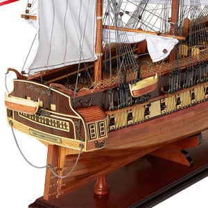 Modèle de navire artisanal USS Constitution édition exclusive Admiral Line pour la décoration de bureau et de maison et comme cadeau - Vente en gros, contactez-nous - Product Image 3