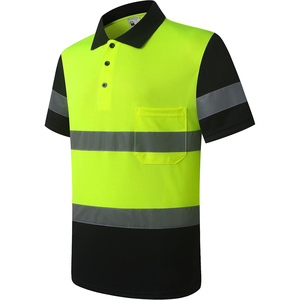 Best Selling Hi Vis Safety <b>Polo</b> Shirt Fluorescent Industrial Safety Clothing Factory - Product Image 5