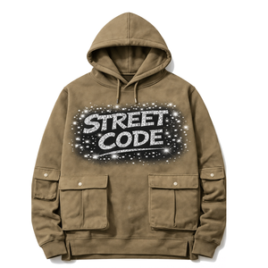 Sudaderas con Capucha Extra Grandes para Hombre, Bordadas, 100% Algodón, de Alta Calidad, Venta al Por Mayor de Fábrica, Forro Polar, Invierno, Casual, Moda Urbana, Impresión Personalizada - Product Image 1