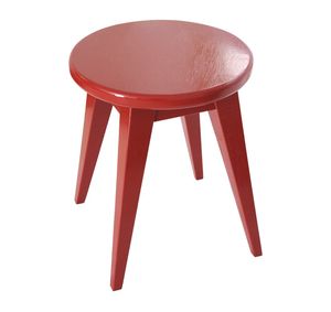 Taburete de madera estilo rústico, mueble inspirado en la granja, construcción de madera maciza, asiento rústico para cocina, comedor y hostelería - Product Image 3
