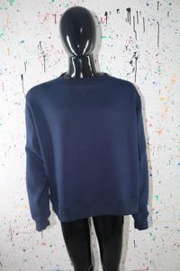 Sweat-shirt à col montant 100% coton avec broderie appliquée, col large, URBAN PRODUCTIONS - Product Image 3