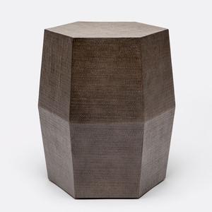 Tabouret en aluminium de luxe de haute qualité en promotion – Mobilier de qualité supérieure, tabouret en métal avec finition dorée, ottoman en laiton - Product Image 3