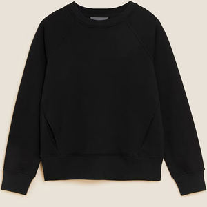 Nueva sudadera informal de invierno para mujer, de algodón y forro polar, cálida, a la moda, diseño personalizado OEM, para venta en línea a bajo precio. - Product Image 2