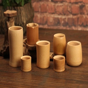 Tasse à café en bambou Blue Lotus Karen Bui, cadeau écologique pour les amateurs de thé, OEM disponible - Product Image 2