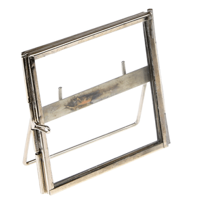 Gold Metal Hanging Photo <b>Frame</b> Rectangular <b>Floating</b> Glass Picture <b>Frame</b> for Wall Decor - Product Image 4