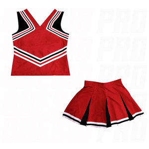 Ensemble de vêtements de cheerleading personnalisés pour femmes, de haute qualité, en polyester et coton, pour les sports d'équipe, accessoires assortis, écoles, cheerleading - Product Image 3