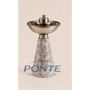 Quemador de Incienso Árabe de Metal, Estilo Vintage con Acabado Plateado, para Oud e Incienso, Regalo Premium para Ramadán y Eid, Precio de Fábrica - Product Image 1