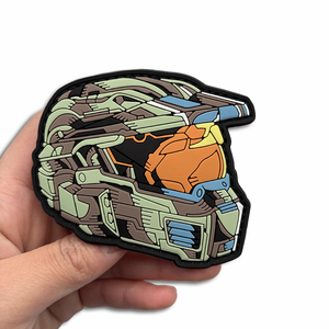 Patch de moral camouflage 3D lumineux de nuit, en PVC souple écologique et imperméable, pour brassard - Product Image 5