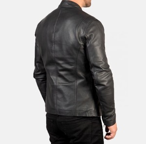 Autumn Winter <b>Men's</b> Casual Zipper Leather Jacket <b>Men</b> Long Sleeve Leather Fashion Jacket for <b>Men</b> Latest jacket for <b>men</b> - Product Image 5