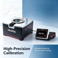 Laboratoire 35 ℃   à 600 ℃    Sonde de température de surface, source de calibration constante, calibrateurs de surface RTD/Tc