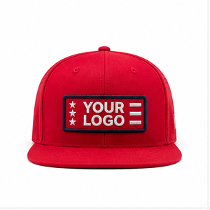 Gorra Snapback Roja Premium de Alto Rendimiento con Visera Plana, Gorra de Béisbol con Perforaciones Láser, Gorra de Hip Hop Urbana con Visera Plana - Product Image 3