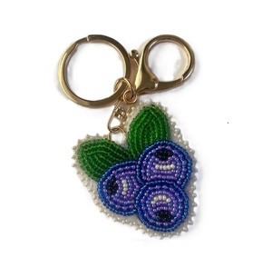 Llavero decorativo con cuentas de semillas para accesorios de bolso, diseño personalizado, llavero bordado con cuentas de semillas, accesorio de regalo - Product Image 4