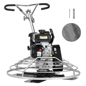 Frattazzatrice Elettrica 38FT con Piattaforma per Cemento, 6HP a Benzina, per Finitura Superfici in Calcestruzzo, Prodotto Commerciale Resistente - Product Image 1