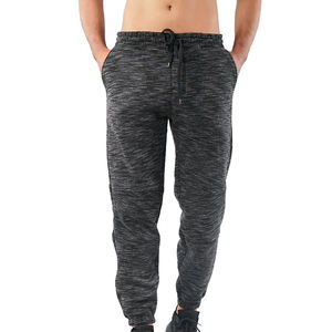 Custom Men's Straight Leg Sweatpants Lightweight Cotton Fleece Jogging <b>Trousers</b> <b>Elastic</b> <b>Waist</b> Breathable Winter Wholesale - Product Image 3