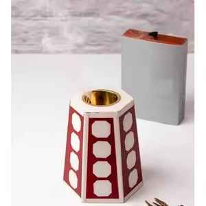 Ensemble de brûleurs d'encens en résine de haute qualité, brûleurs de Bakhoor de la meilleure qualité avec incrustations en os, plateau de service, porte-bougie, fabricant vietnamien - Product Image 3