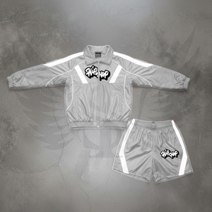 2026 High Quality Custom Men's Windbreaker Short Set Breathable Windbreaker Nylon Windbreaker <b>Tracksuit</b> Set - Product Image 3