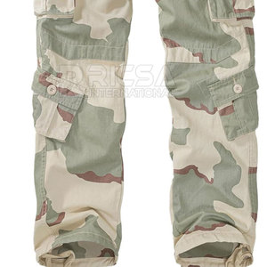 Pantalon cargo de chasse décontracté pour homme, en coton foncé, respirant, multi-poches, léger, pour activités sur le terrain - Product Image 4