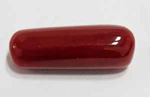 Coral rouge naturel italien de la Méditerranée, forme capsule, couleur sang, qualité de verre fine, pierre précieuse, pierre précieuse en vrac pour bijoux - Product Image 4