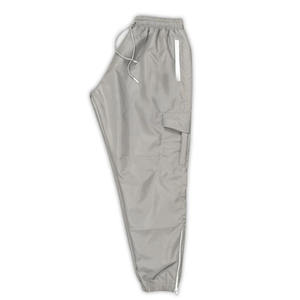 Conjunto Deportivo de Chaqueta y Pantalones de Nailon, Cortavientos, con Cierre, para Hombre, Fabricante OEM - Product Image 4