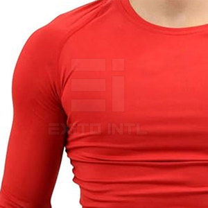 Camiseta de Compresión para Hombre, Ajustada, de Secado Rápido, para Gimnasio y Entrenamiento, con Soporte Muscular, Ropa Deportiva Personalizable - Product Image 6