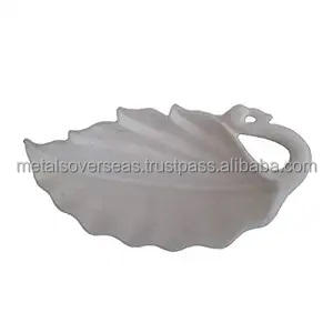 Bandeja de mármol natural personalizada mejor calificada, bandeja decorativa de lujo hecha a mano, bandeja decorativa Premium para el hogar, fabricante al por mayor - Product Image 3