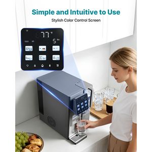 Dispensador de Agua 4 en 1 para Encimera/Escritorio, Máquina de Hielo, Agua Fría/Caliente a Temperatura Ambiente, 6 Etapas de Ósmosis Inversa - Product Image 6