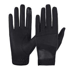 Gants de sport de course équestre personnalisés de haute qualité pour l'équitation Tissu polyester avec logo personnalisé OEM disponible - Product Image 1