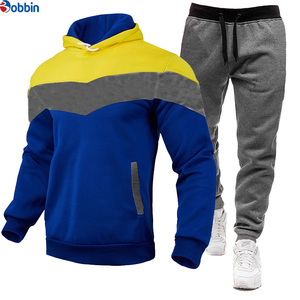Trajes Deportivos Personalizados de Invierno con Logotipo, Traje Deportivo Unisex de Algodón y Felpa, Transpirable, Grueso, de Gran Tamaño para Hombre - Product Image 4