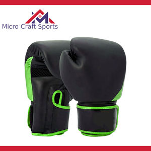 Guantes de Boxeo Profesionales Disponibles en PU y Cuero, Fabricante de Equipo y Guantes de Boxeo Personalizados, Sialkot, Pakistán - Product Image 3